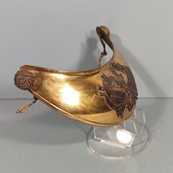 HAUSSE COL AU COQ D'OFFICIER D'INFANTERIE OU GARDE NATIONALE LOUIS PHILIPPE ET SECONDE REPUBLIQUE 1848 1852